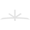 Ekena Millwork Alberta Architectural Grade PVC Gable Bracket, 96"W x 32"H x 4"D x 4"F, 8/12 Pitch GBP096X32X0404ALB00 - alternate 4